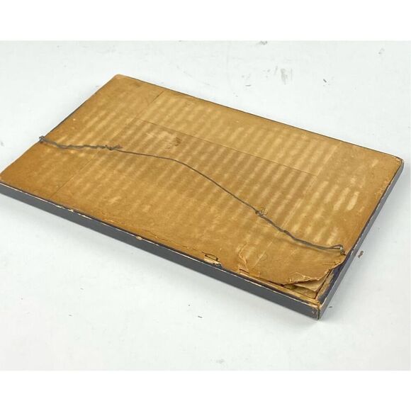 1845 Antique Victorian Ladies Framed Print 6.5in L x 10.5in W BQ1687 - Picture 6 of 8